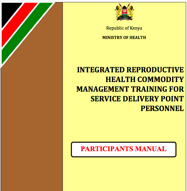 Reproductive Health Commodity Management Training Manual