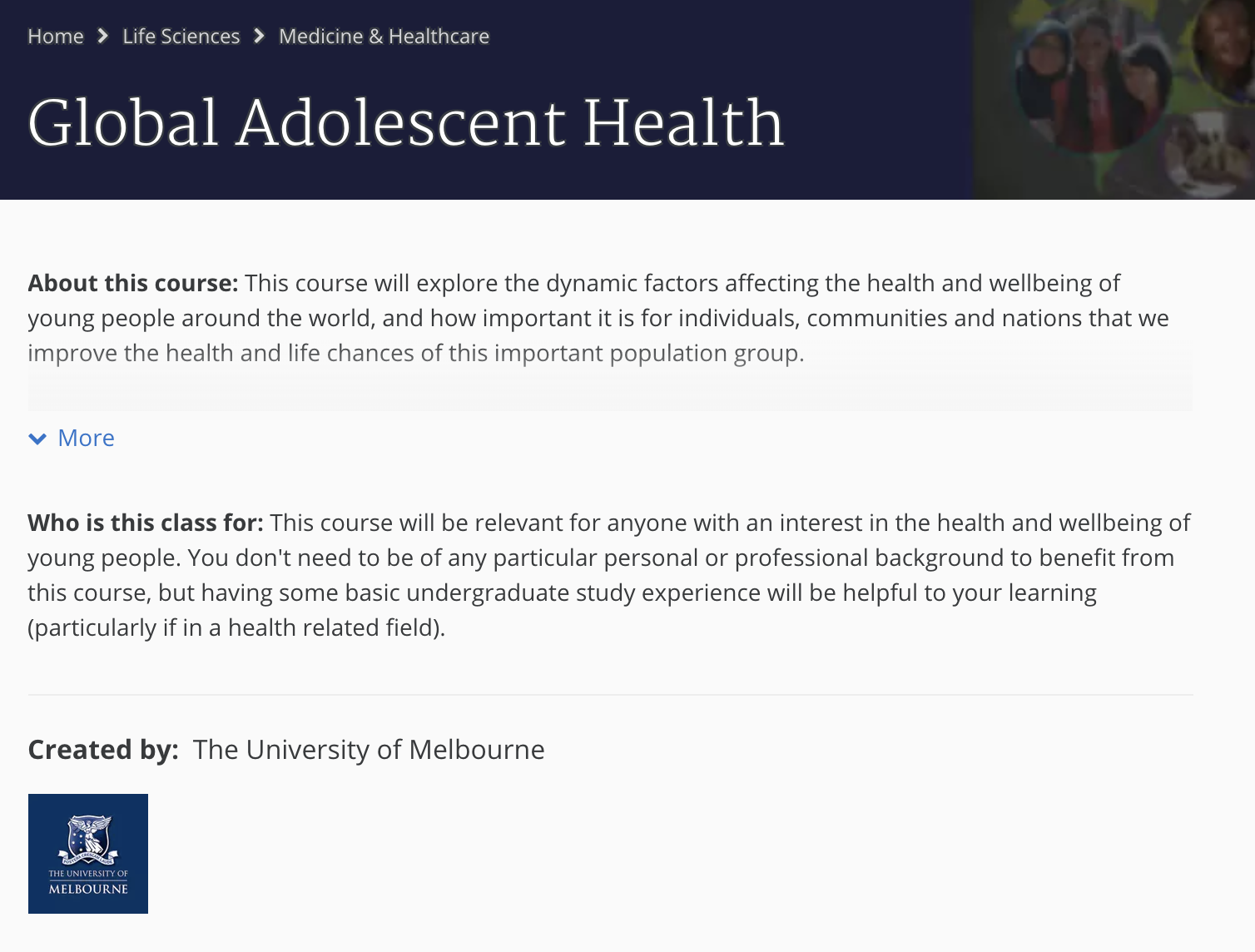 Global Adolescent Health