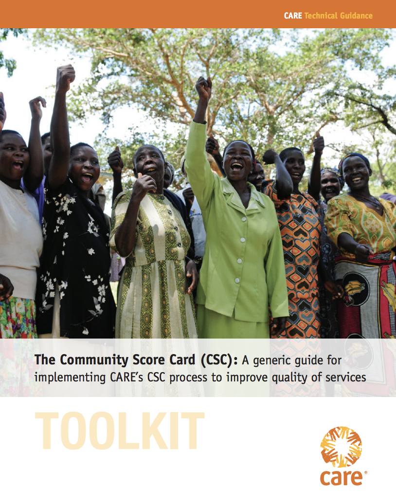 Community Scorecard Toolkit