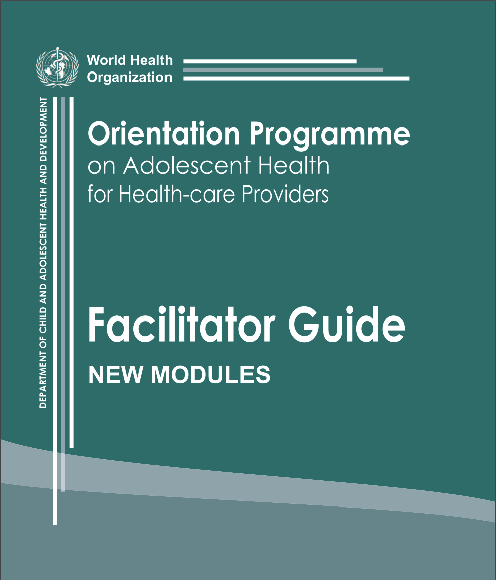 Orientation Programme on Adolescent Health for Health-care Providers