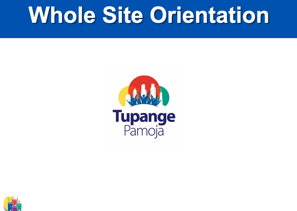 Trousse d'orientation pour l'ensemble du site