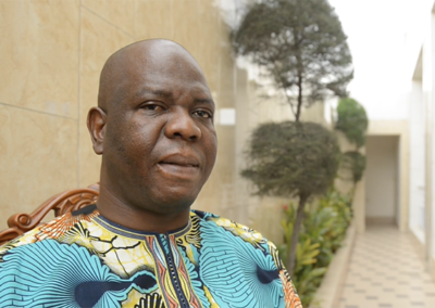 یو سی او زیڈ کے صدر بینن کا کہنا ہے کہ ان کی کمیونٹی کو اس سے فائدہ ہو رہا ہے TCI پلیٹ فارم