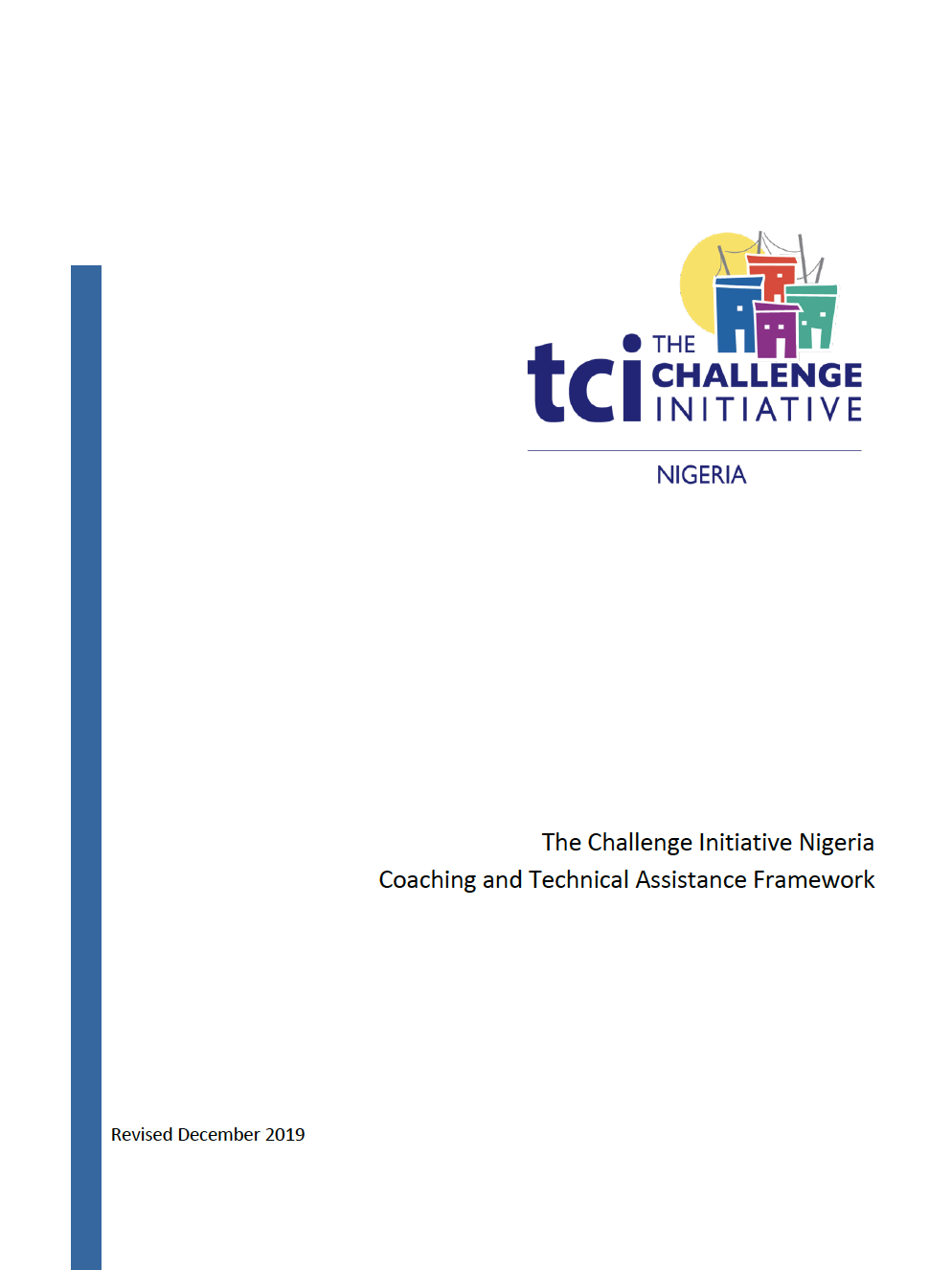 TCI Nigeria Coaching and Technical Assistance Framework
