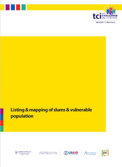 Listing & mapping of slums & vulnerable populations learning brief