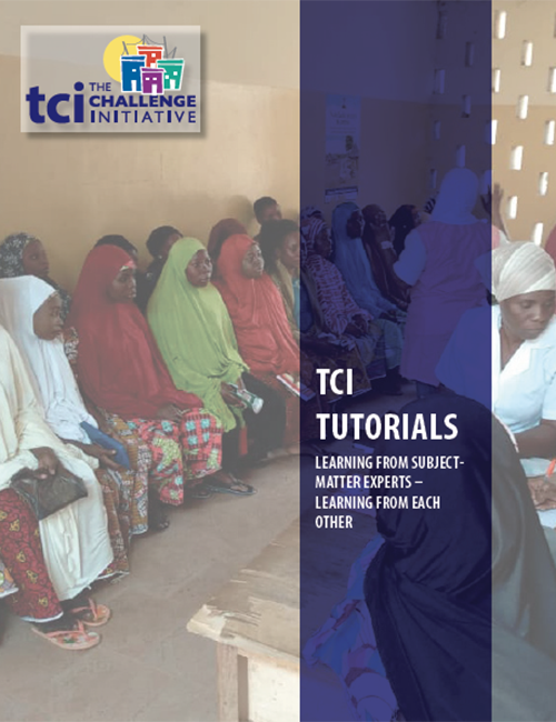 TCI Tutorials: Learning from Subject-Matter Experts – Learning from Each Other