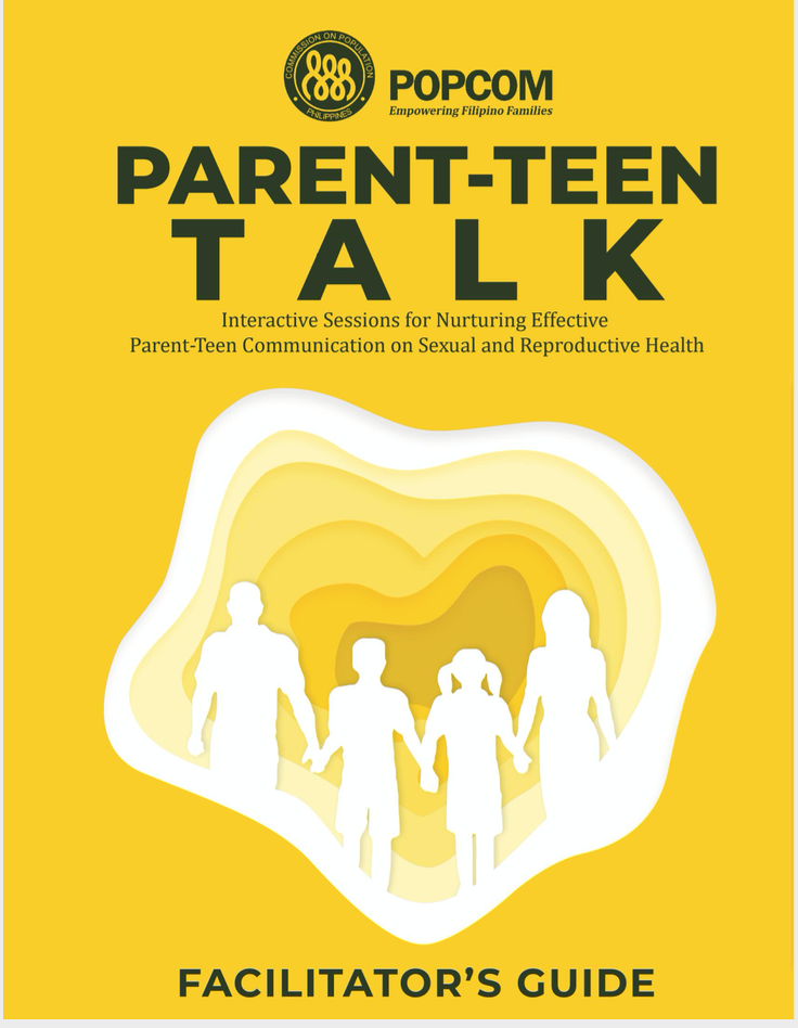 POPCOM’s Parent-Teen Talk Facilitator Guide