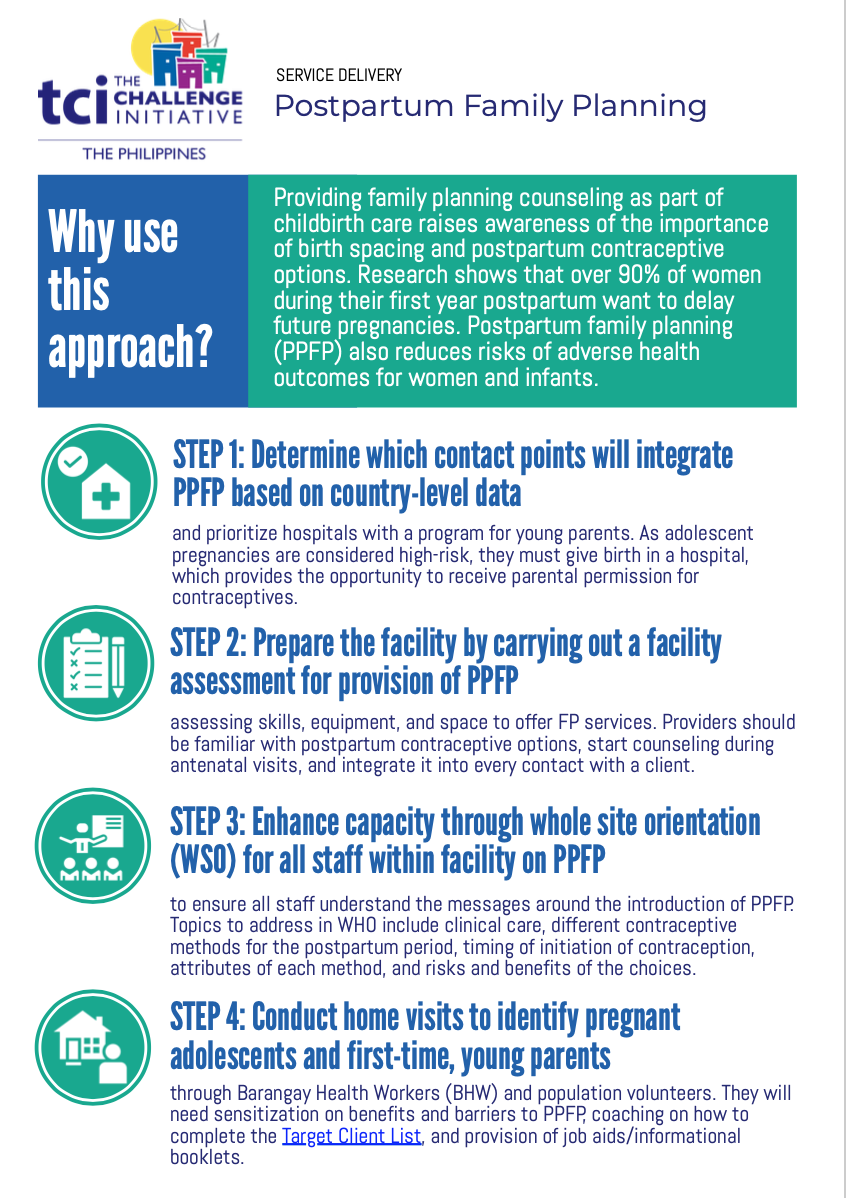 Postpartum Family Planning