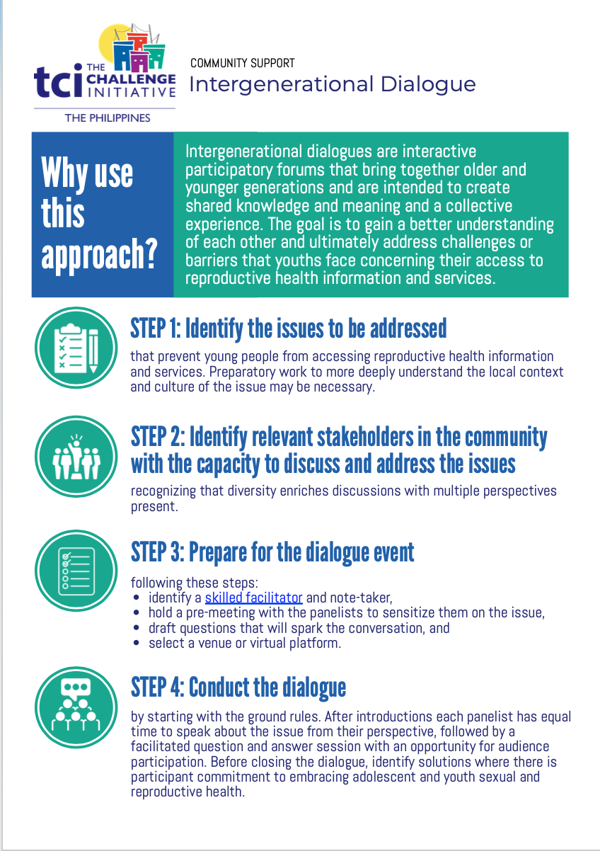 Intergenerational Dialogue