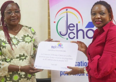 Quatre villes du Bénin et du Niger célèbrent la fin du soutien direct de TCI.