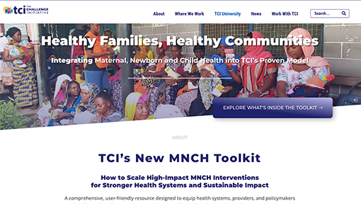 TCI Launches New MNCH Toolkit to Empower Local Governments and Support Healthy Families, Healthy Communities