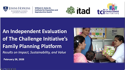 Webinar Shares Key Findings from Independent Evaluation of The Challenge Initiative’s Platform for Scaling Family Planning